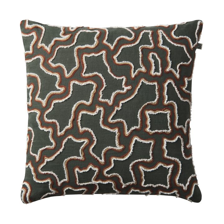 Kamal pillowcase 50x50 cm - Forest Green Terracotta - Chhatwal & Jonsson