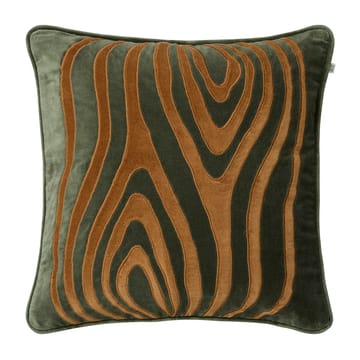 Mita cushion cover 50x50 cm - Forest green-cognac - Chhatwal & Jonsson