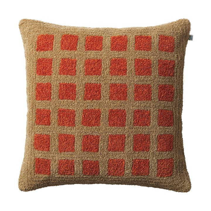 Mohan cushion cover 50x50 cm - Sand apricot-apricot orange - Chhatwal & Jonsson