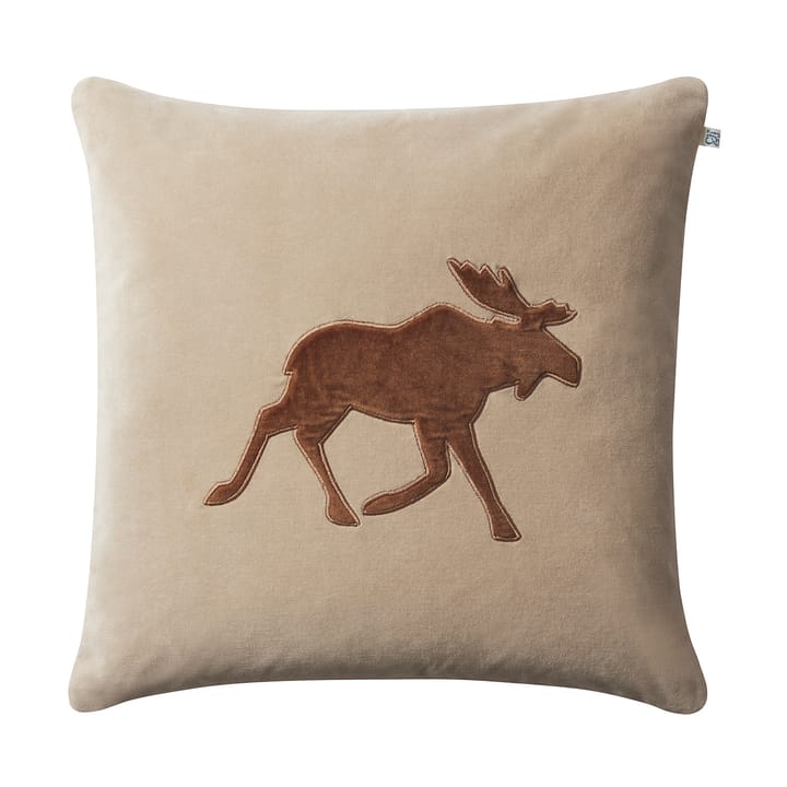 Moose cushion cover 50x50 cm - Tan-cognac - Chhatwal & Jonsson