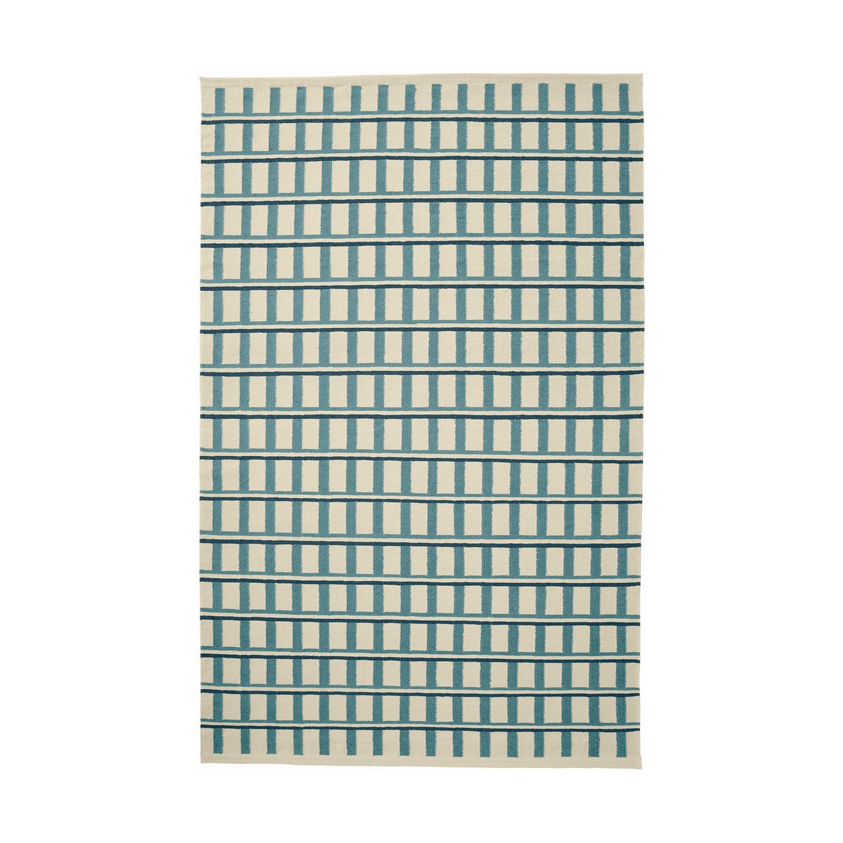 Chhatwal & Jonsson Mysore wool carpet 180x270 cm Off white-heaven blue