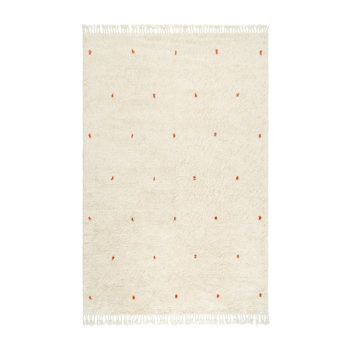 Chhatwal & Jonsson Ravi rug  177x266 cm Off white-orange