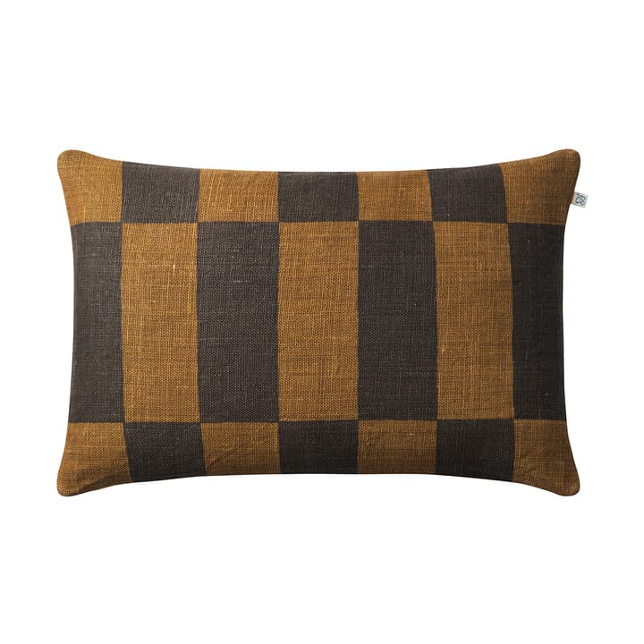 Samar cushion cover 40x60 cm - Dark brown-taupe - Chhatwal & Jonsson