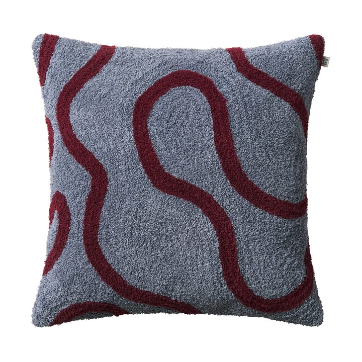 Swati cushion cover 50x50 cm - Dusty blue-ruby - Chhatwal & Jonsson