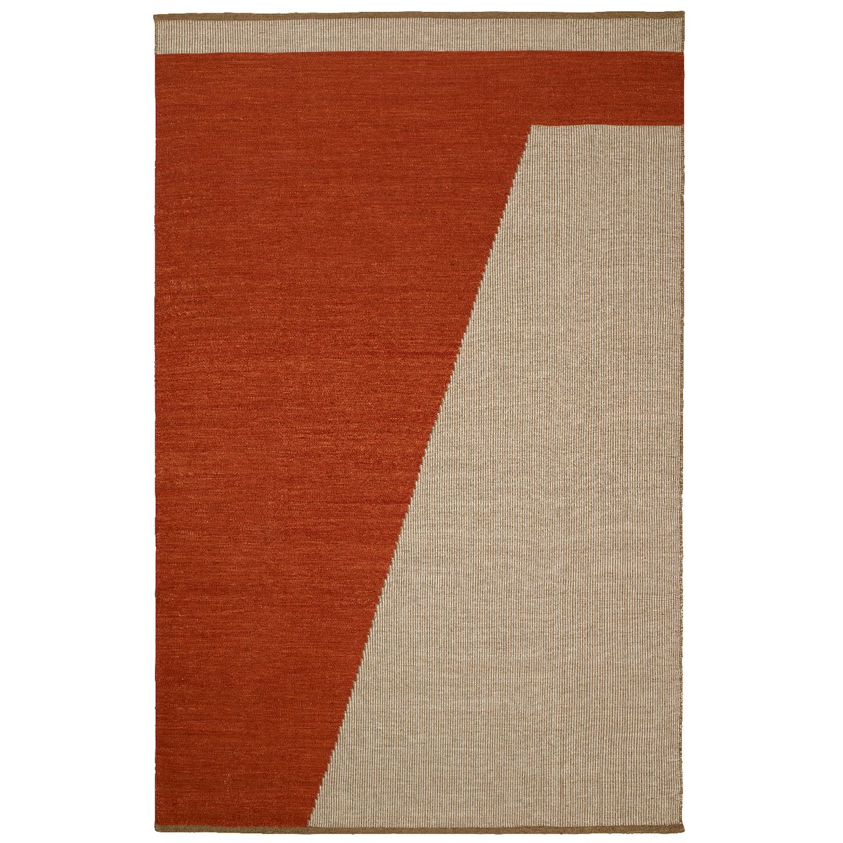 Chhatwal & Jonsson Una wool carpet 230x320 cm rust-beige-off white