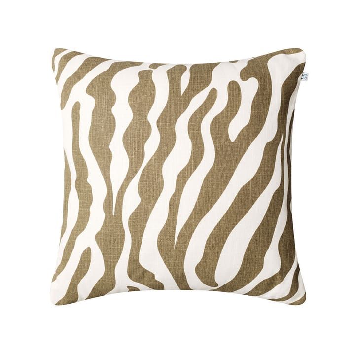 Zebra outdoor cushion 50x50 cm - Shitake/off white - Chhatwal & Jonsson