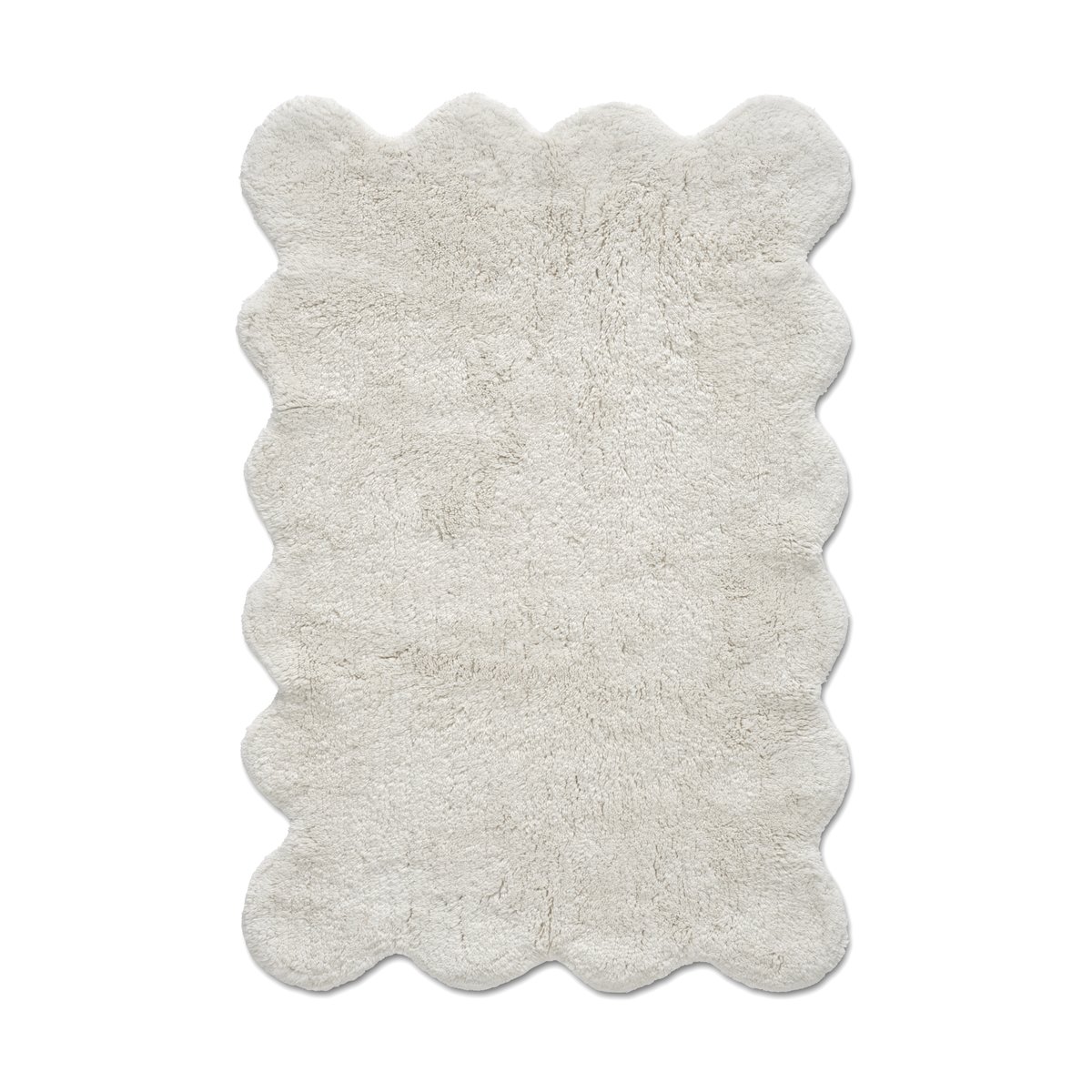 Classic Collection Clam bathroom mat 60x90 cm White