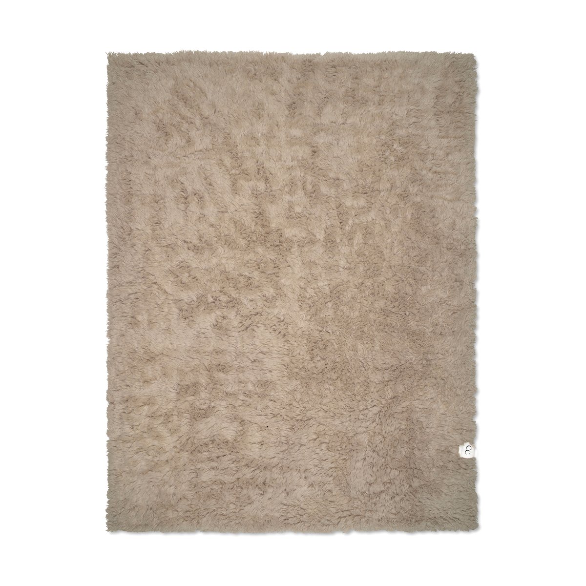 Classic Collection Cloudy wool rug 170x230 cm Beige