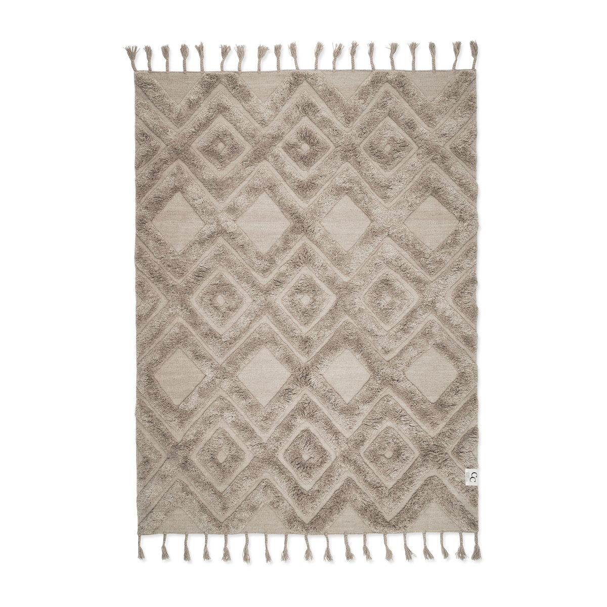 Classic Collection Copenhagen wool rug 200x300 cm Beige