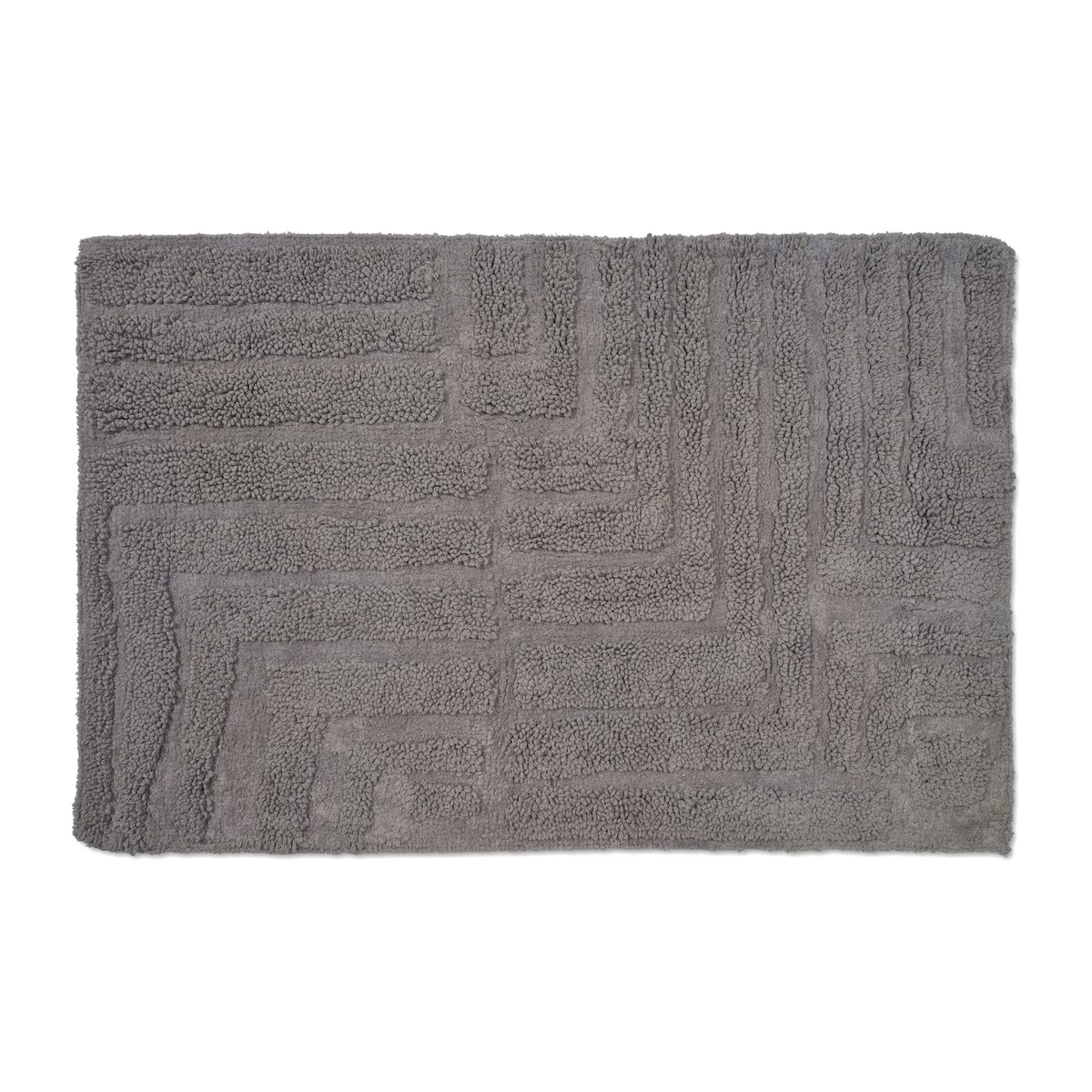 Classic Collection Field bathroom mat 60x90 cm Grey