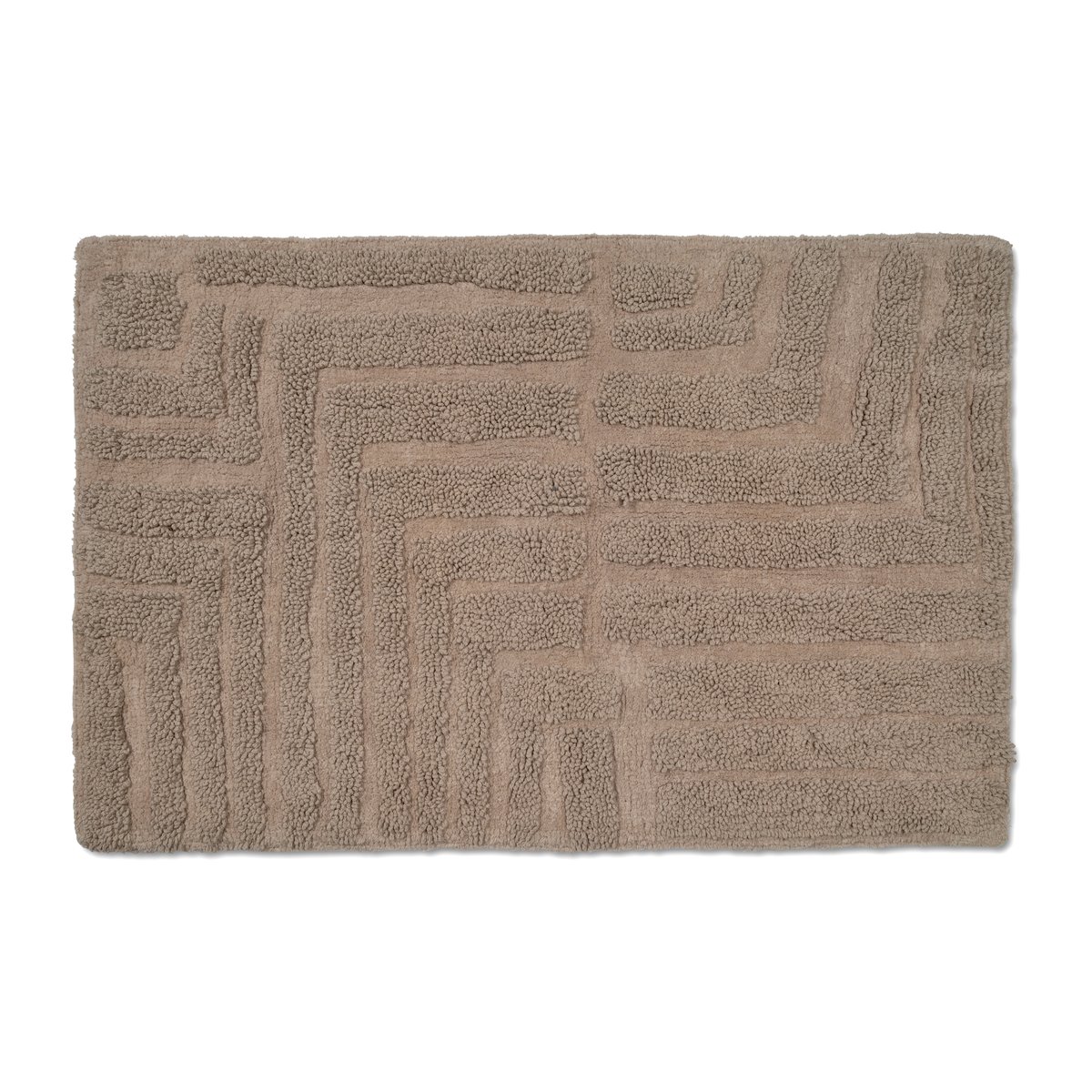 Classic Collection Field bathroom mat 60x90 cm Simply taupe