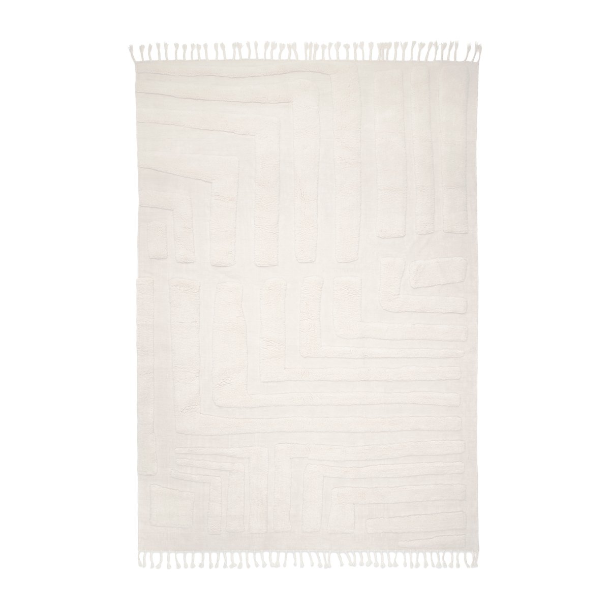 Classic Collection Field wool rug 170x230 cm Ivory