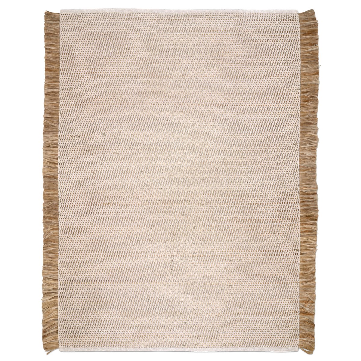 Classic Collection Goa rug  170x230 cm White-Jute