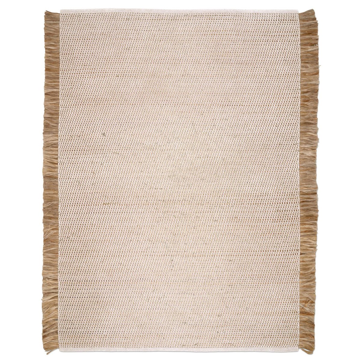 Classic Collection Goa rug  250x350 cm White-Jute