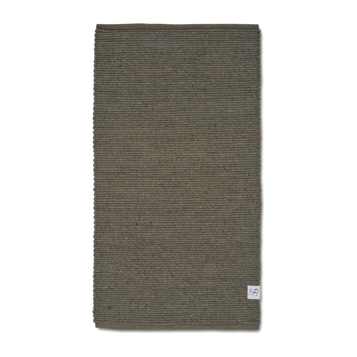 Classic Collection Merino Hallway runner Dark green, 80x150 cm