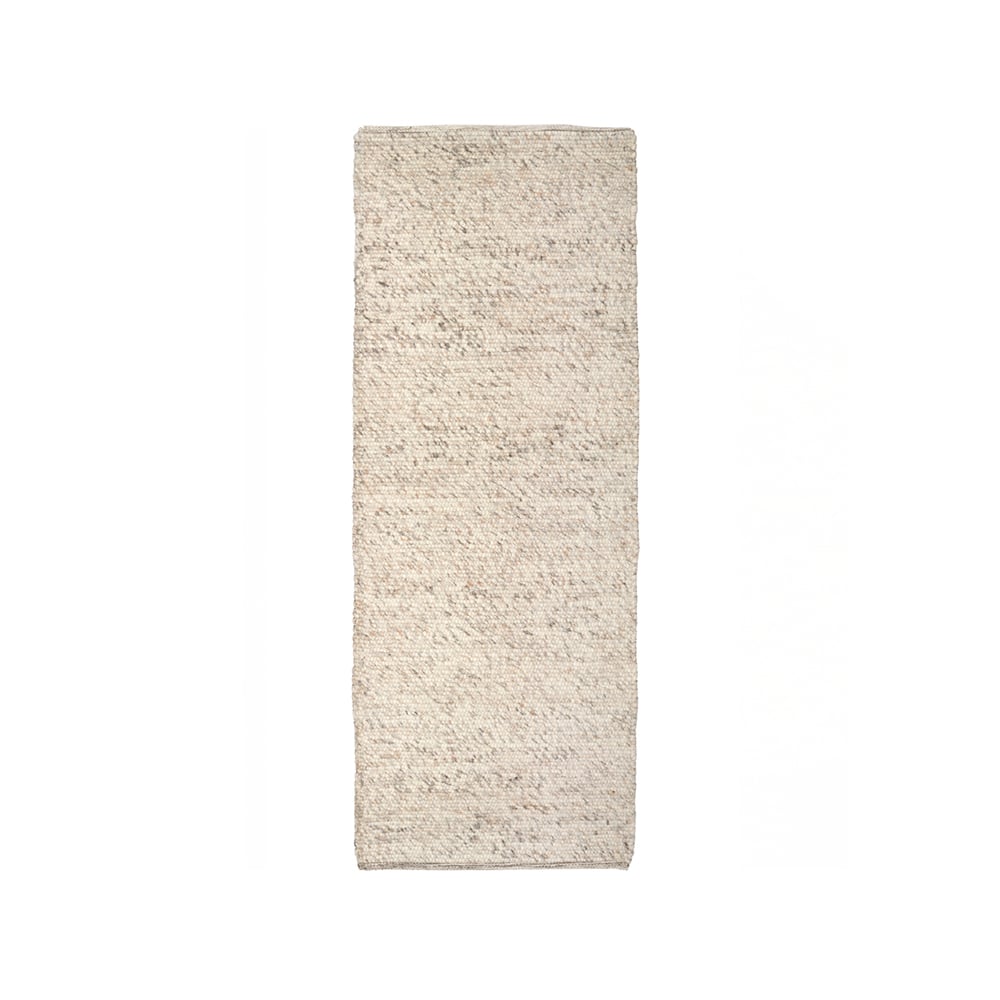 Classic Collection Merino Hallway runner Nature beige, 80x150 cm