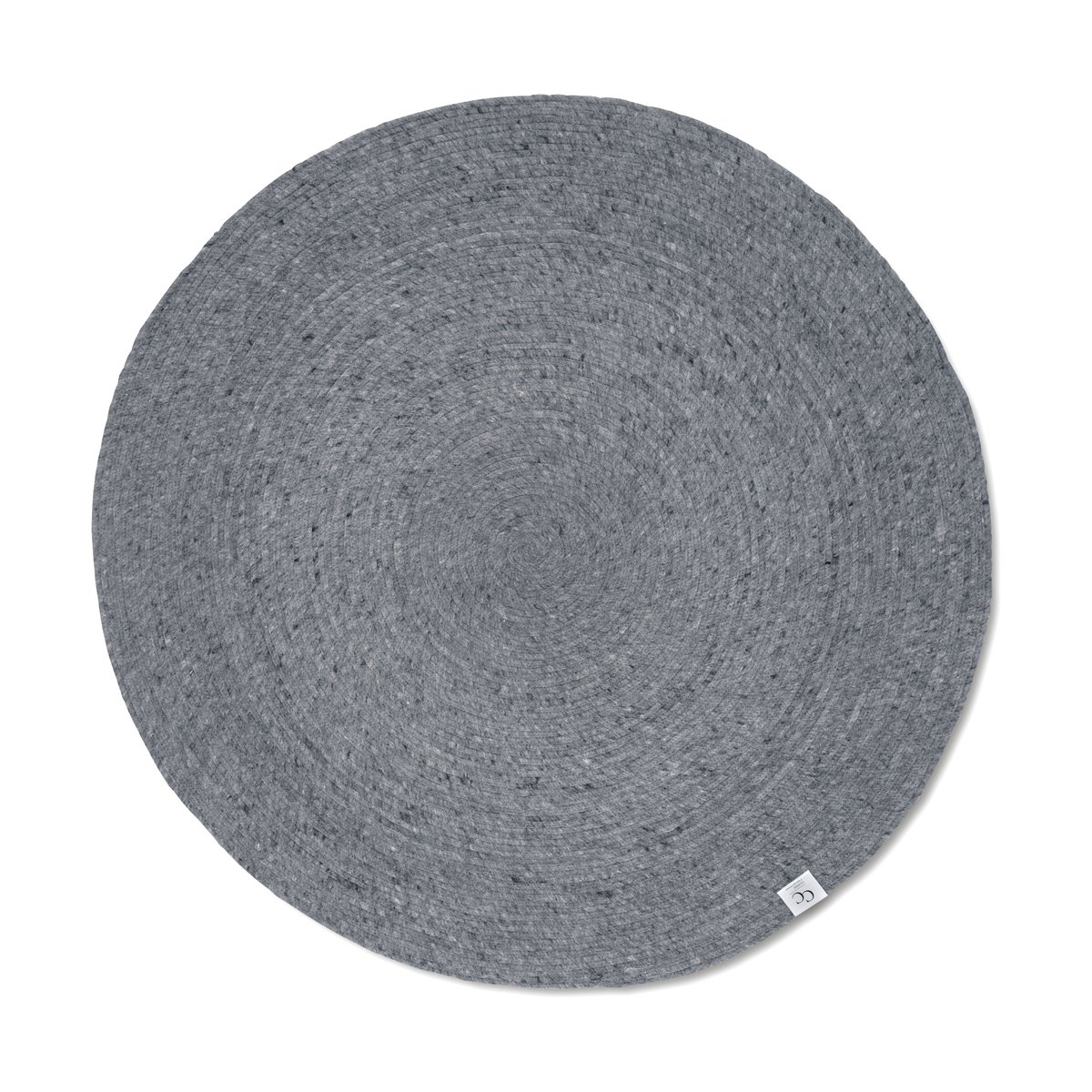 Classic Collection Merino Rug round Blue Ø160 cm