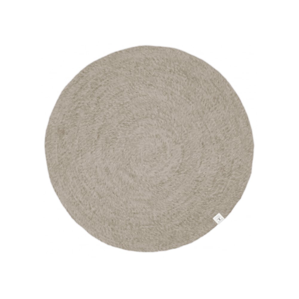 Classic Collection Merino Rug round Oat, 160 cm