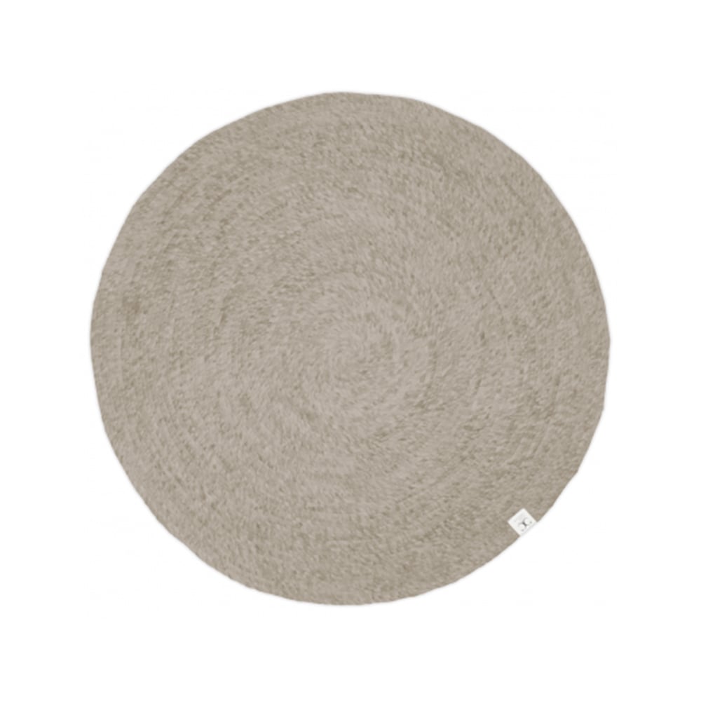 Classic Collection Merino Rug round Oat, 200 cm