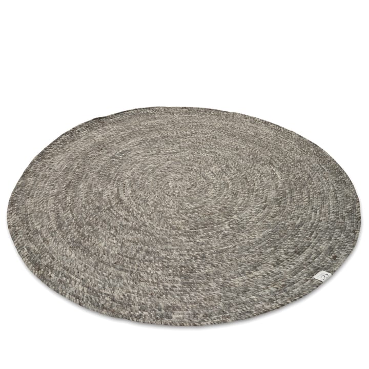 Merino wool carpet round Ø200 cm, white