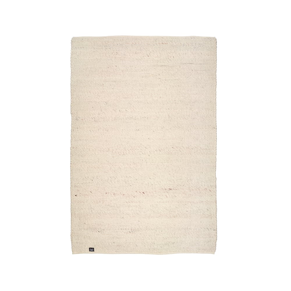 Classic Collection Merino wool rug White, 140x200 cm