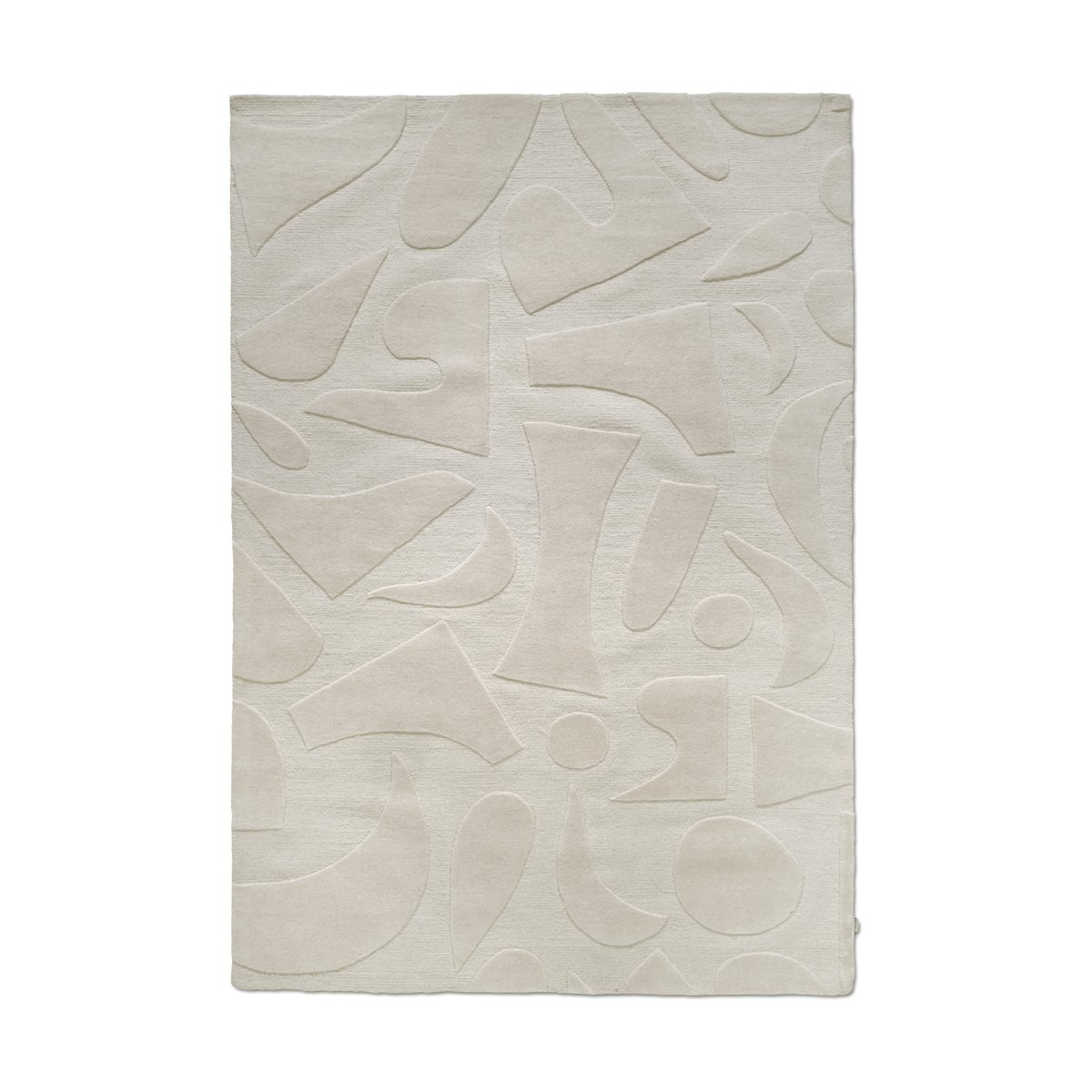 Classic Collection Vivid wool rug 170x230 cm White