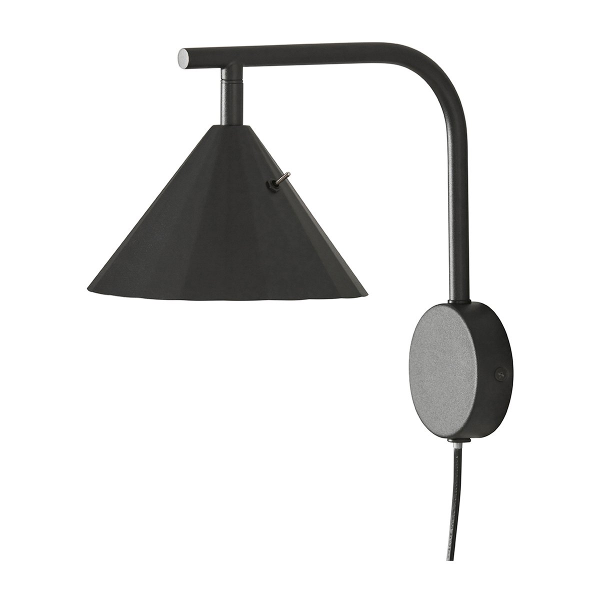 CO Bankeryd Rain wall lamp Black