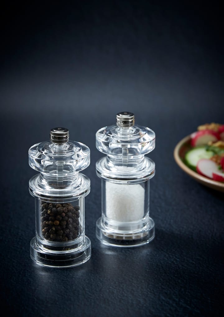 Cole & Mason 675 salt and pepper grinder set 11.8 cm - Clear - Cole & Mason