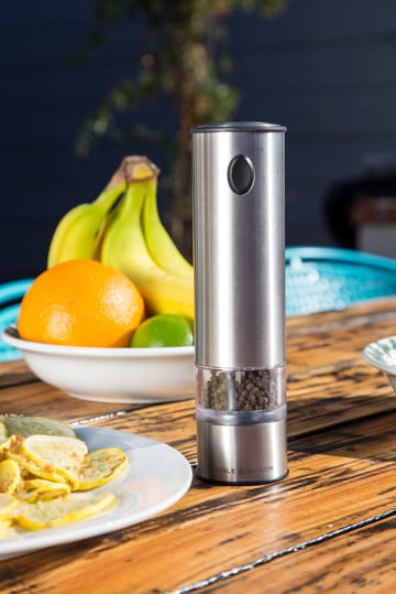 Cole & Mason Electric Salt & Pepper Grinder 21 cm - Clear - Cole & Mason