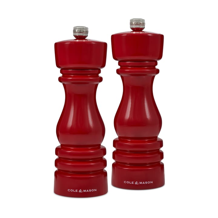 Gloss London salt and pepper grinder set - 18 cm - Cole & Mason