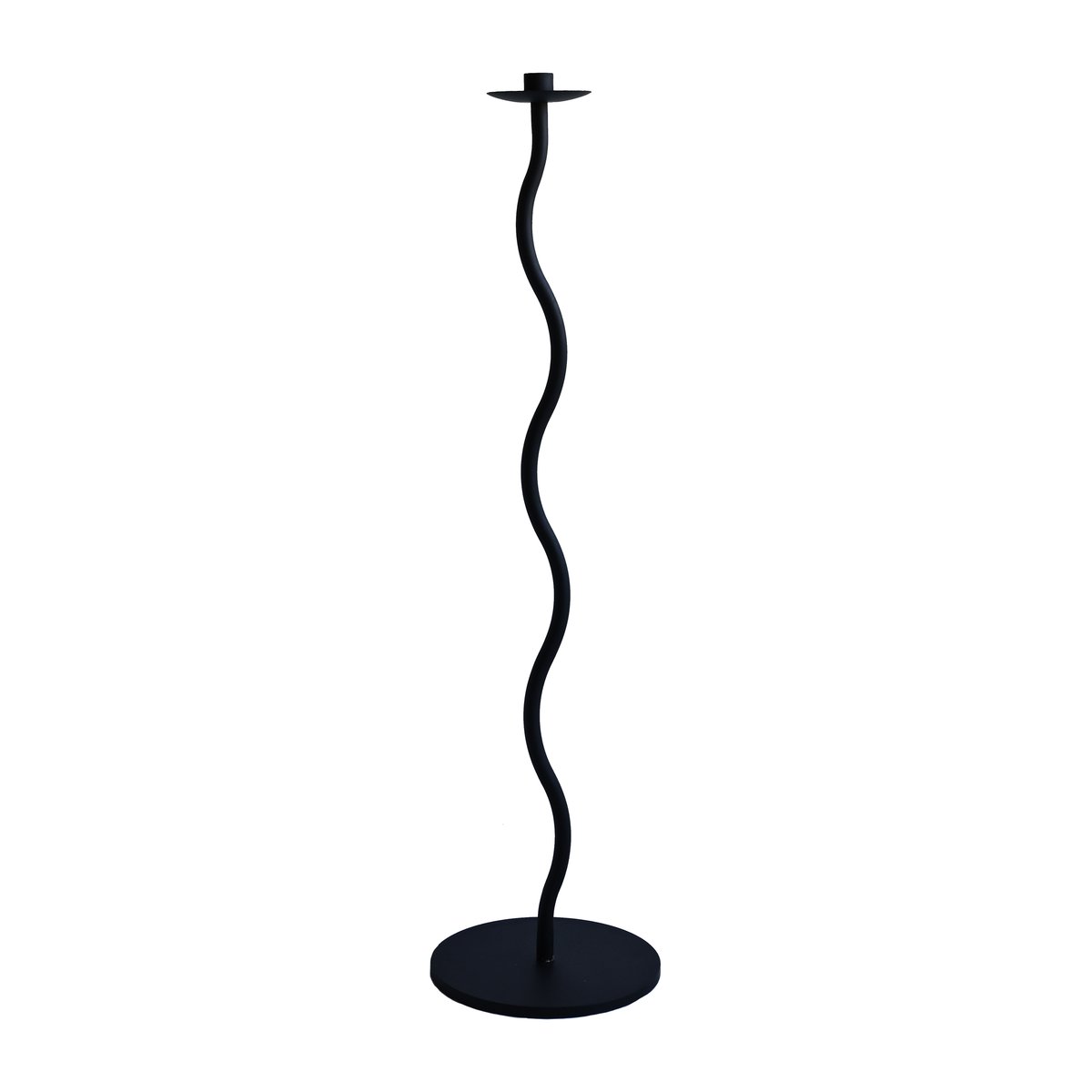 Cooee Design Curved candle holder 85 cm Black