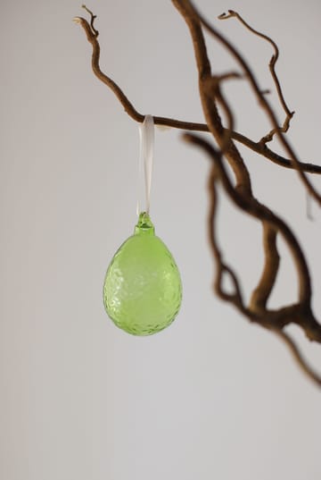 Gry egg Easter pendant 2-pack - Lime - Cooee Design