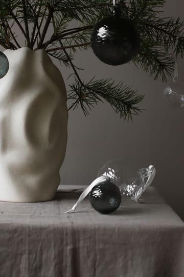 Gry Marble Christmas bauble Ø5 cm 4-pack - Smoke - Cooee Design