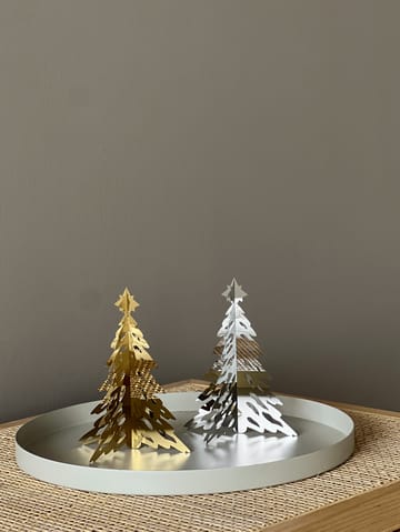 Pinetree decorative tree 15 cm - Stainless Steel - Cooee Design