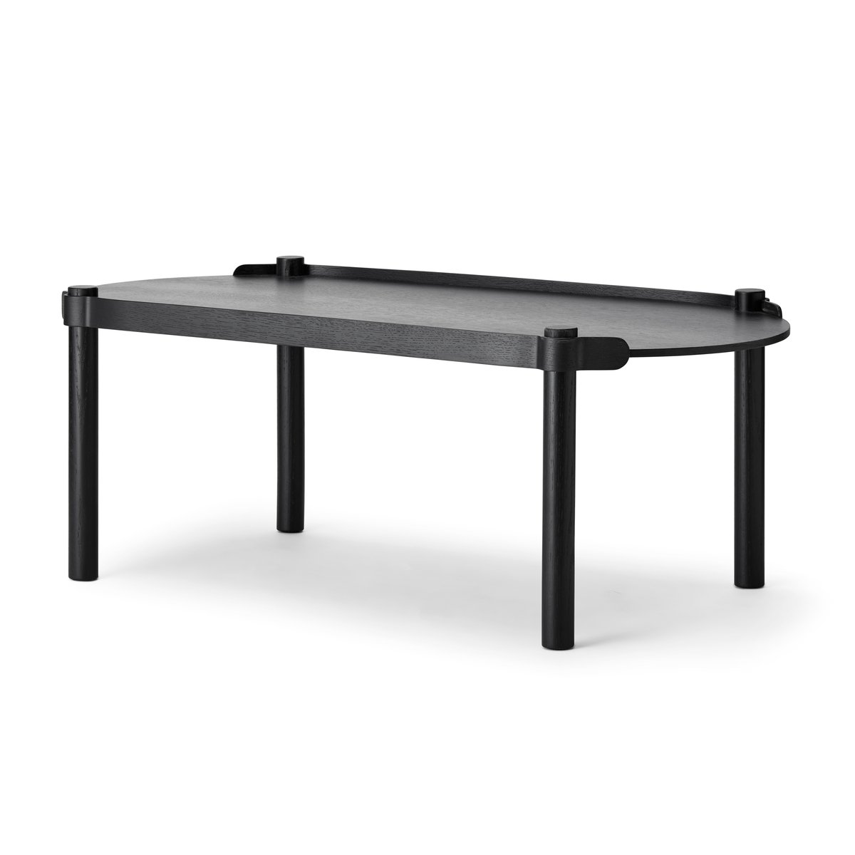 Cooee Design Woody table 50x105 cm Black stained oak