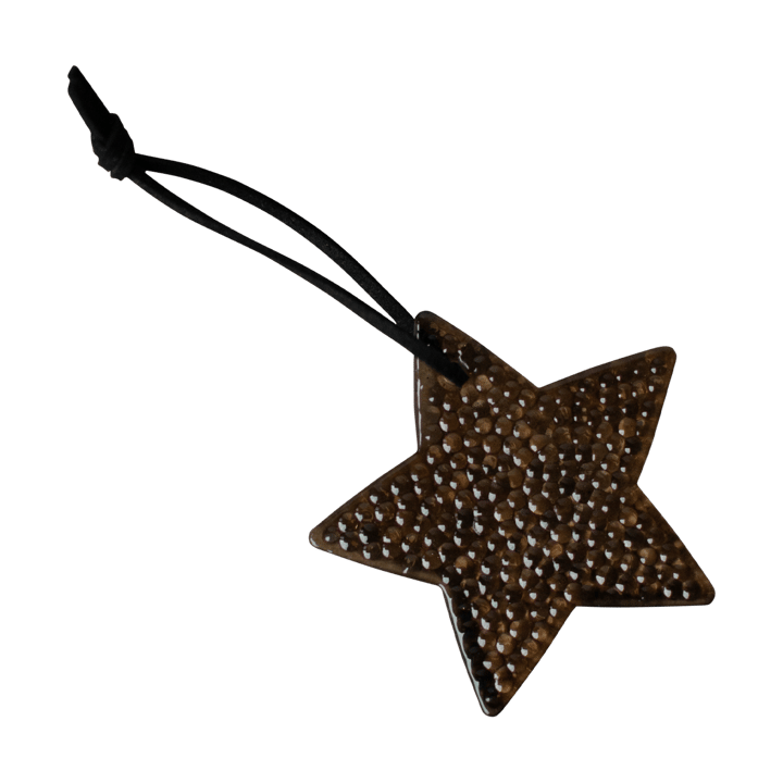 Airy hanging star decorative ornament - Brown - DBKD