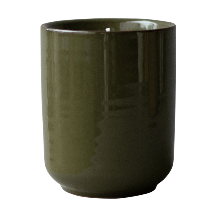 Burn scented candle 60 h - Shiny green - DBKD