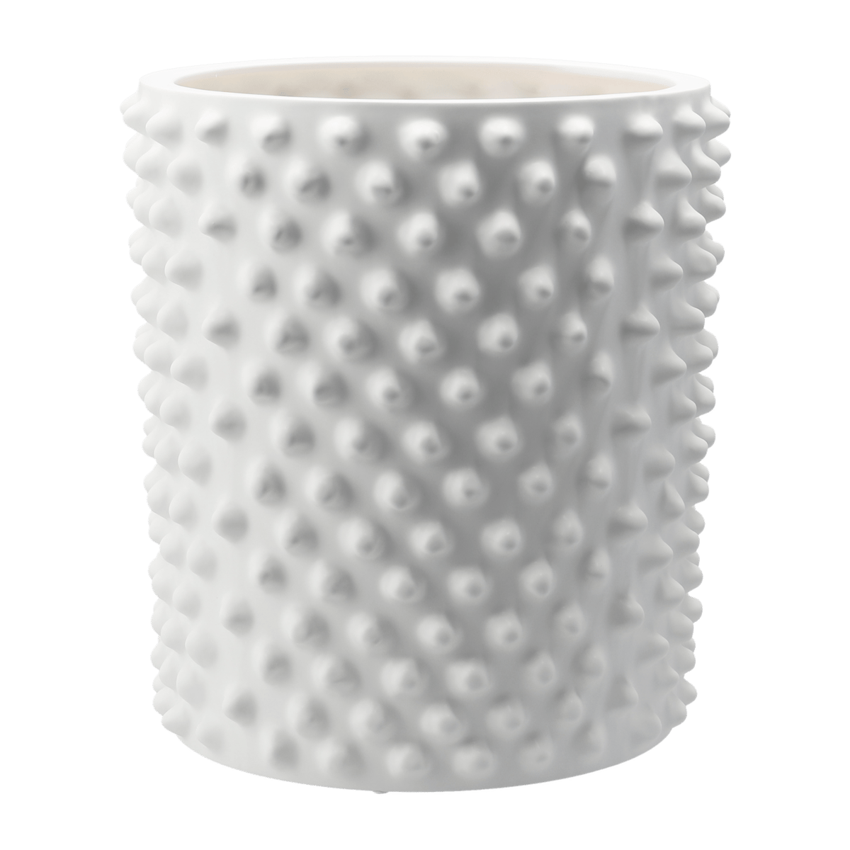 DBKD Cloudy flower pot matte white large