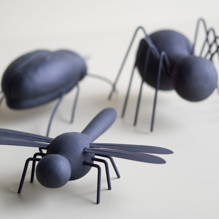 Concrete Bugs decoration, Grey. spindel DBKD