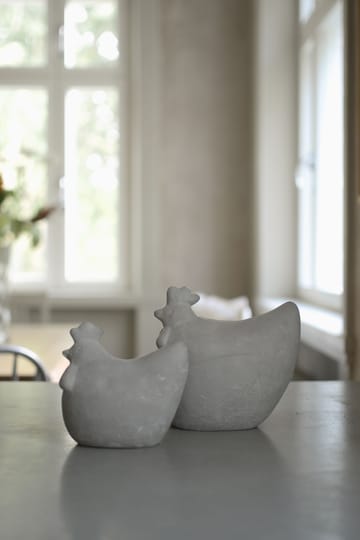 Concrete hen decoration - Large - DBKD