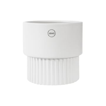 Front flower pot Ø16 - white - DBKD