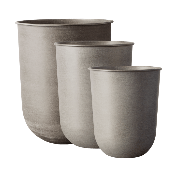 Out flower pot 3 pieces - Beige - DBKD