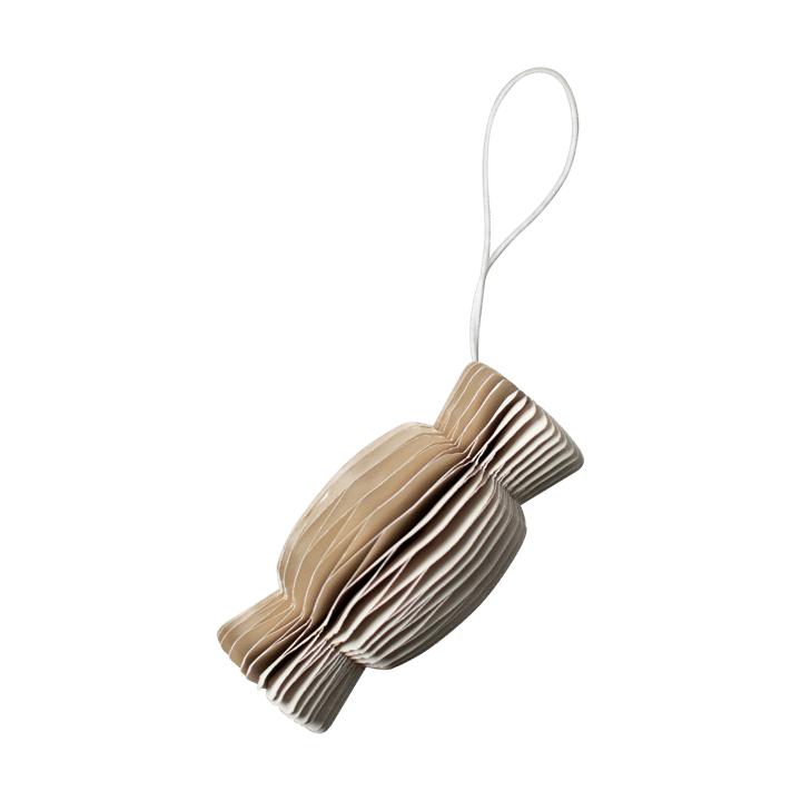 Paper Candy Christmas decoration - Beige - DBKD