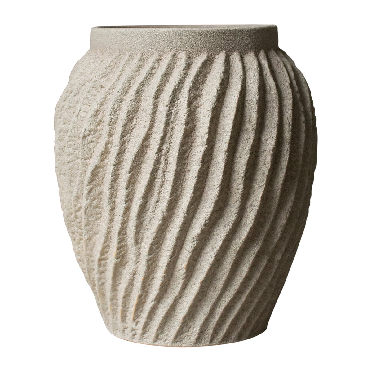 DBKD Raw vase 29 cm Sandy mole | Scandinavian Design | Vases | Beige