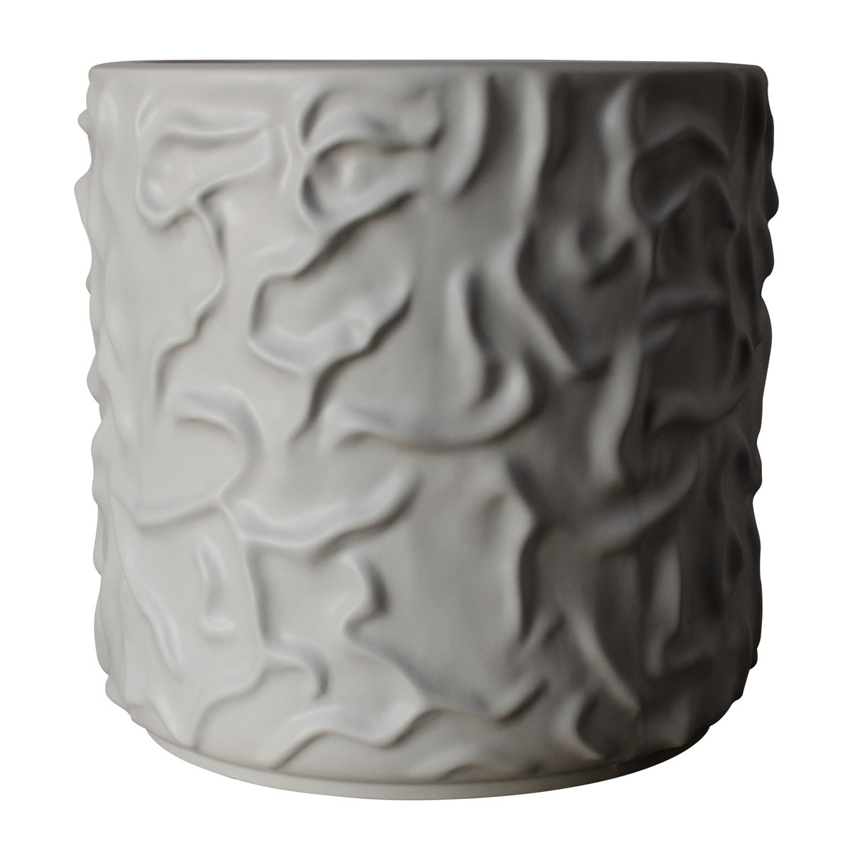 DBKD Swoon flower pot Ø31 cm Matte mole