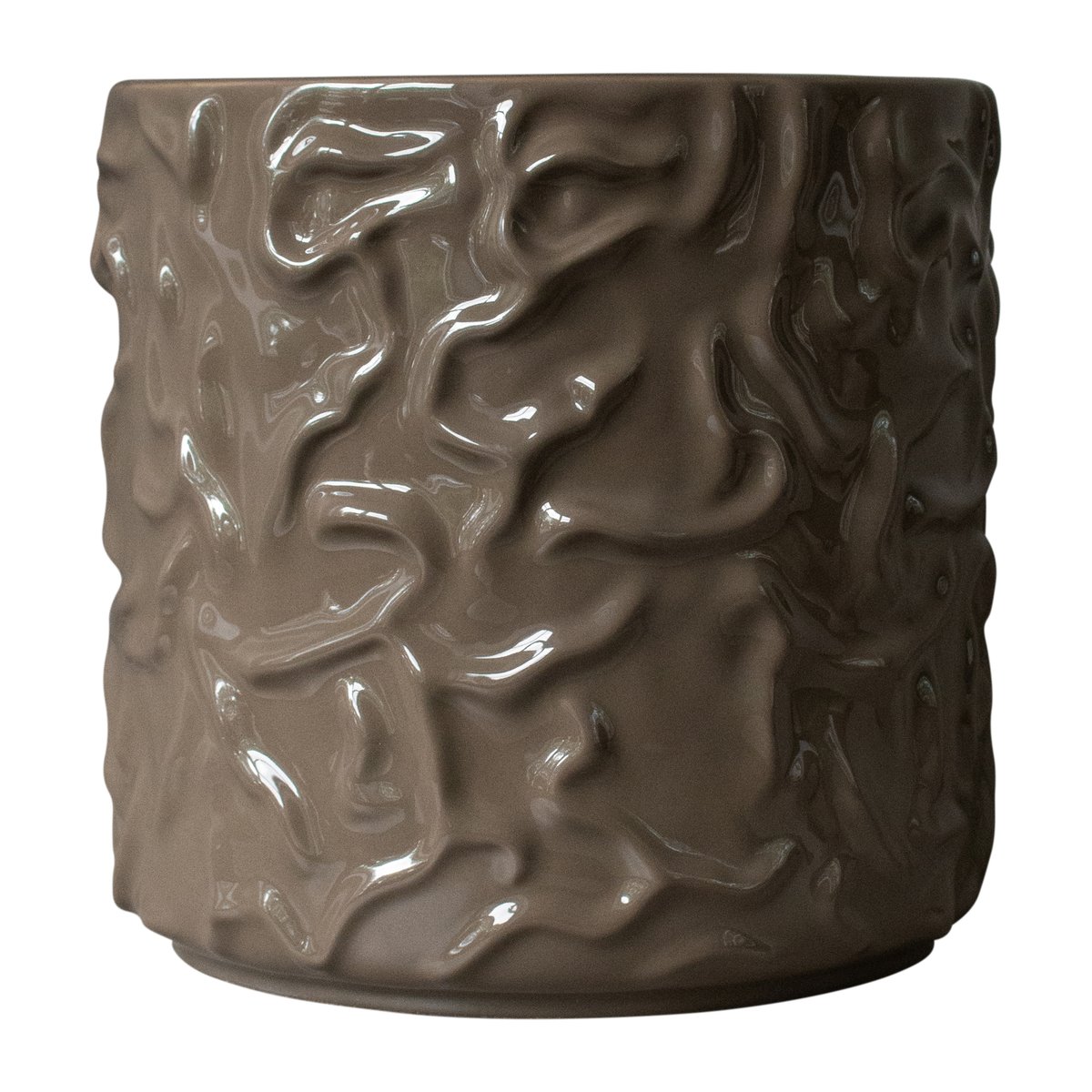 DBKD Swoon flower pot Ø31 cm Shiny dust