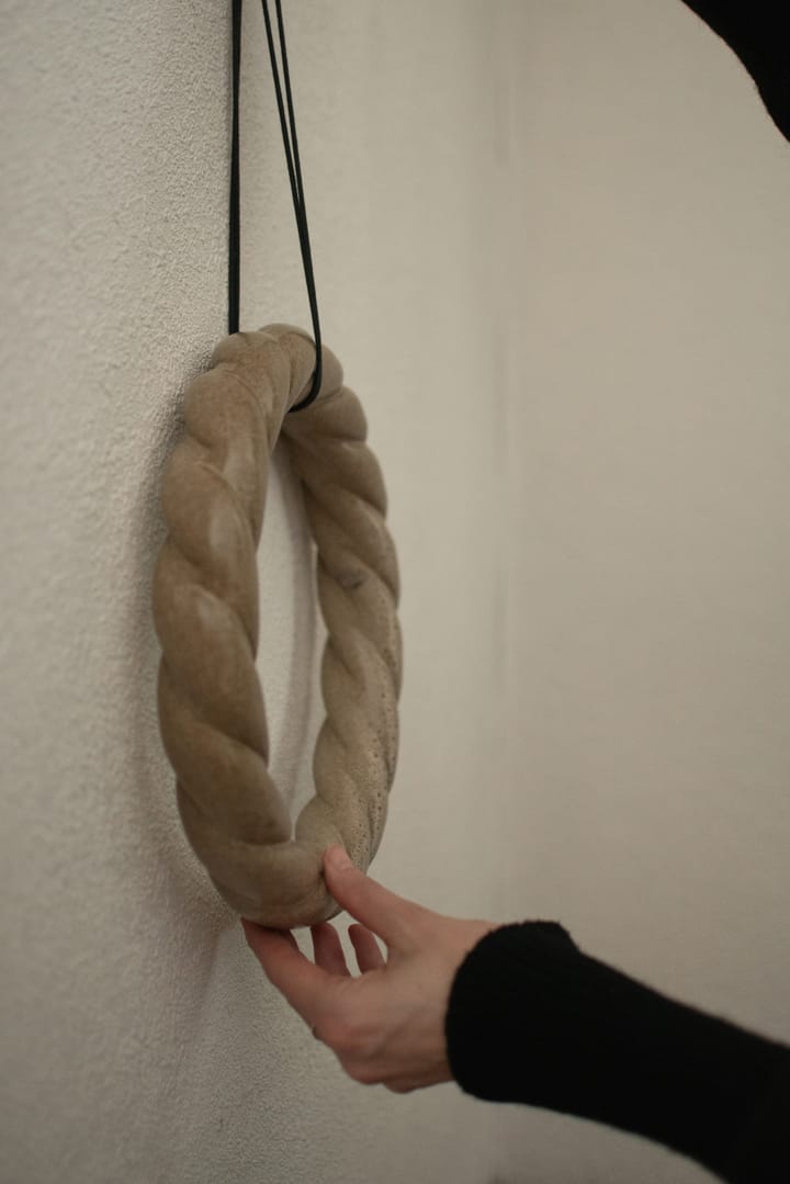 Twine wreath Ø27 cm - Beige - DBKD