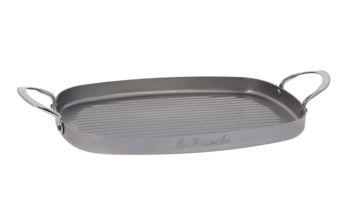 Mineral B grill iron 2 handles - 38x26 cm - De Buyer