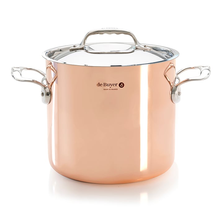 De Buyer Prima Matera high casserole with lid induction 20 cm