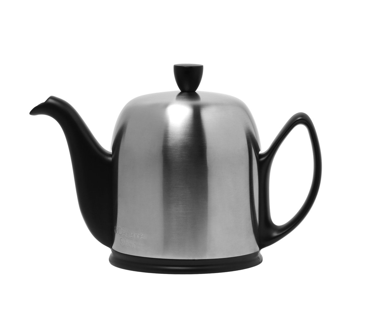 Degrenne Salam Noir matte teapot 6 cups Black